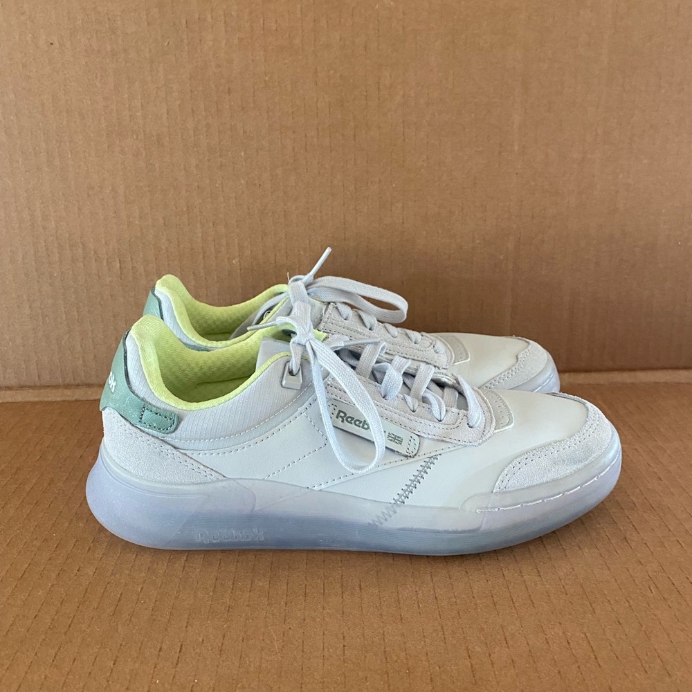 Reebok Club C Legacy 'Pure Grey Harmony Green' - Women's US 6
